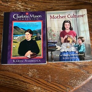 Karen Andreola Charlette Mason Companion and Mother Culture Book Set
